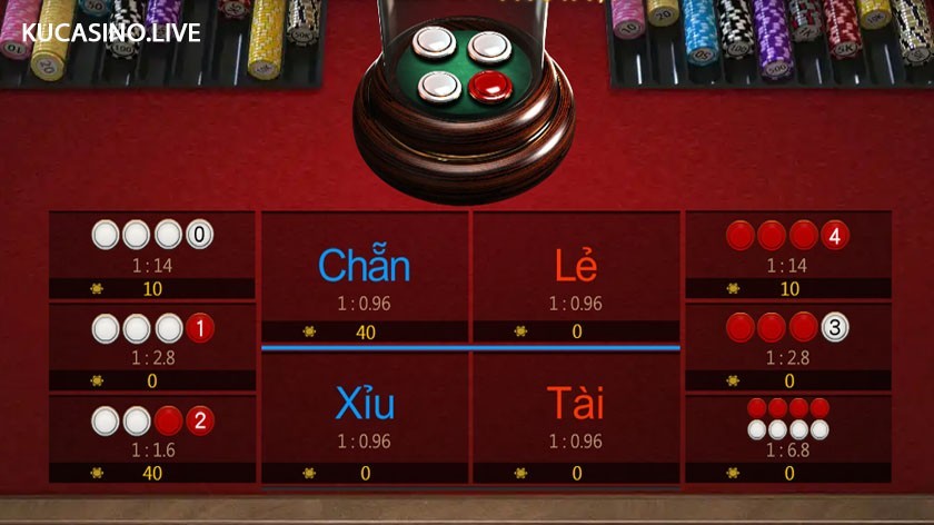 Game xóc đĩa đổi thưởng online KU casino