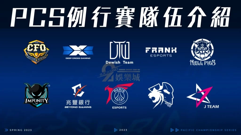 2023PCS例行賽隊伍介紹
