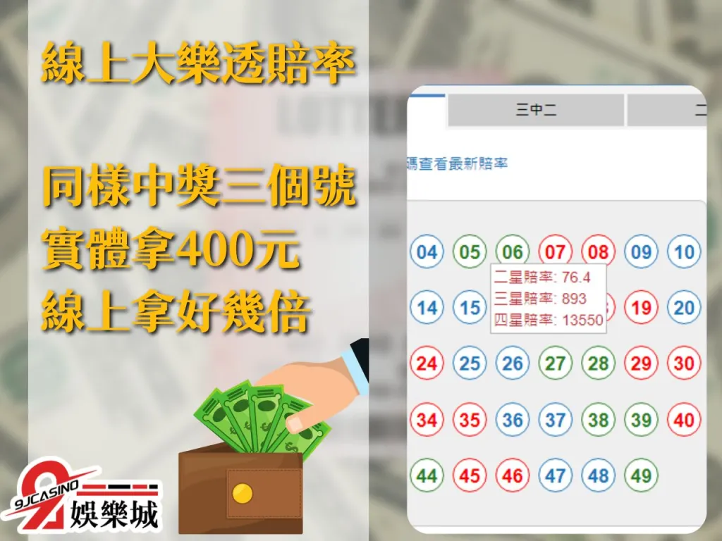 線上大樂透 大樂透賠率 3A娛樂城彩票
