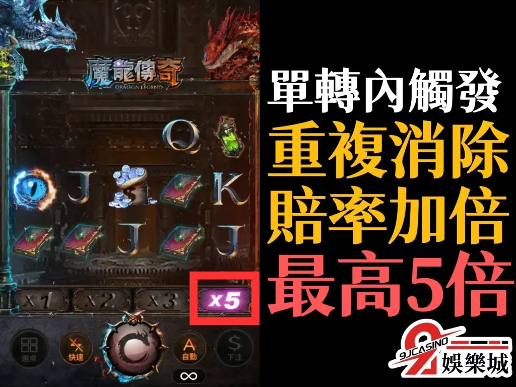 魔龍傳奇老虎機 魔龍傳奇賺錢 魔龍傳奇玩法
