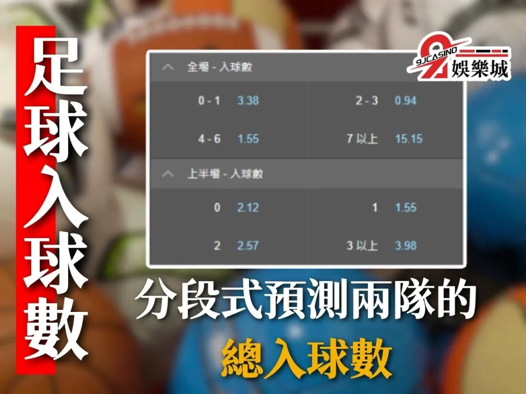 運彩技巧 場中投注 足球運彩
