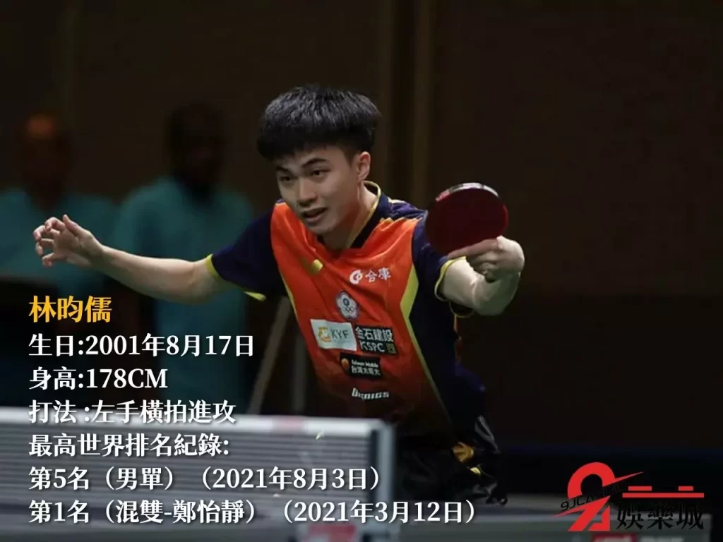 林昀儒 桌球國手 台灣桌球中華隊
