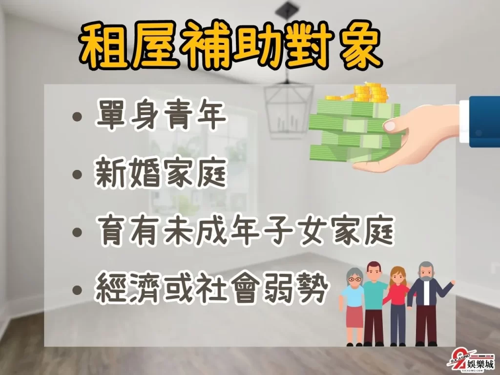 租屋補助對象 租屋補助金額 租屋補助2023