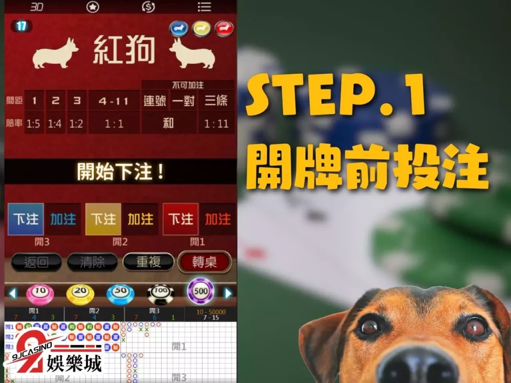 電子遊戲紅狗 線上射龍門 特殊紅狗玩法
